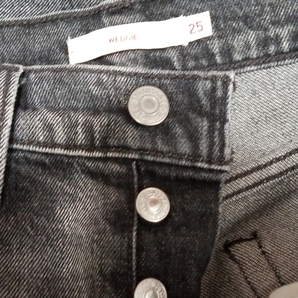Levi's® Premium Wedgie Fit Straight Women's Jeans Break a Leg 25 - Picture 6 of 7